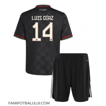 Bayern Munich Luis Diaz #14 Echipament de Fotbal Replică 2025-26 Copii Treilea (+ Șorturi)